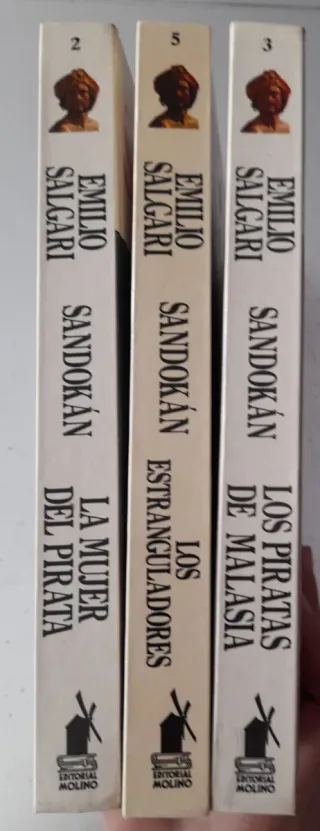 Lote de libros de Sandokan