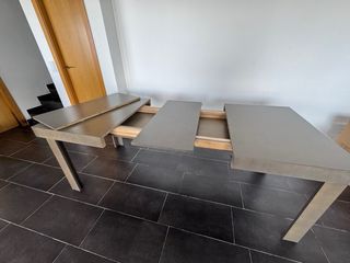 Mesa comedor extensible 3 posiciones