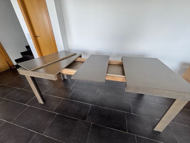 Mesa comedor extensible 3 posiciones