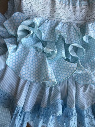 Traje de flamenca talla M