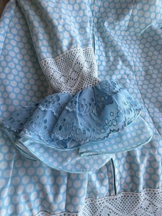 Traje de flamenca talla M