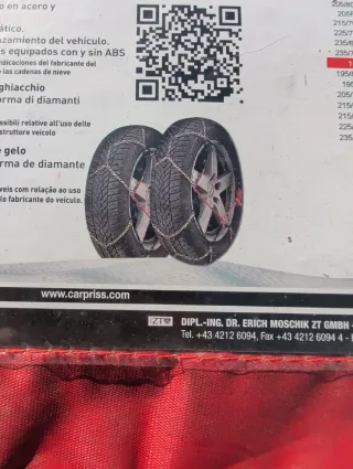 Cadenas de nieve CARPRISS 9mm A ESTRENAR