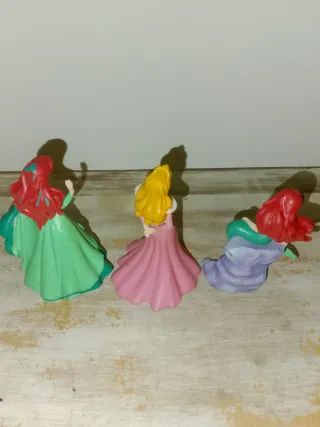 Lote 3 Muñecas Princesas Disney