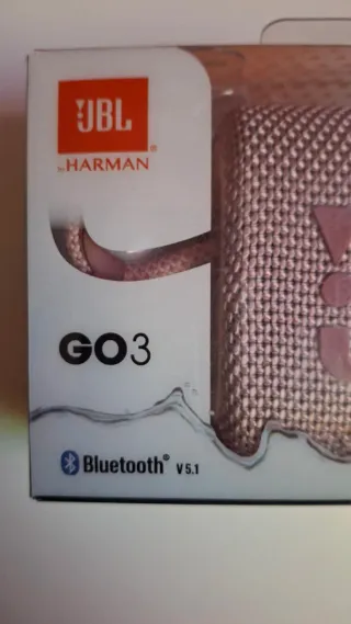 Altavoz JBL Go3 Rosa Bluetooth