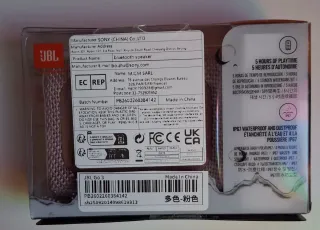 Altavoz JBL Go3 Rosa Bluetooth