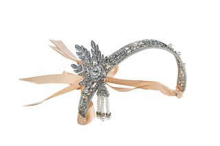 Tocado Tiara Flapper Años 20
