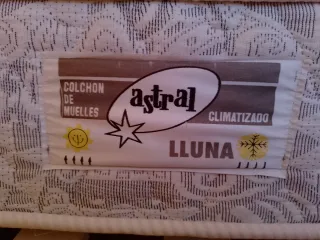 Colchón y somier 150x190.