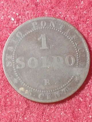 Moneta Stato Pontificio 1867