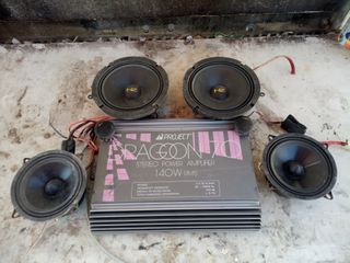 Kit Hertz Altavoz y Amplificador Coche