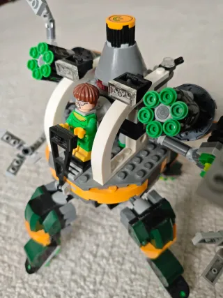 LEGO Spiderman Doctor Octopus Trampa Tentáculos