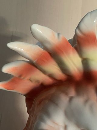 Escultura Cacatua Porcelana Royal Dux