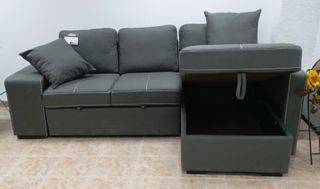 SOFÁ CAMA CHAISELONG STACY. ELEGANTE. OFERTA!