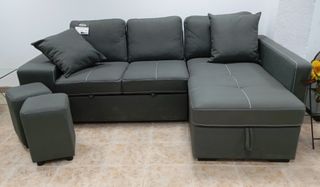 SOFÁ CAMA CHAISELONG STACY. ELEGANTE. OFERTA!