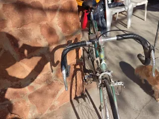 Bicicleta de carretera clásica