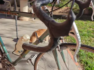 Bicicleta de carretera clásica