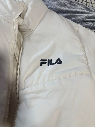 Chaqueta Fila blanca acolchada