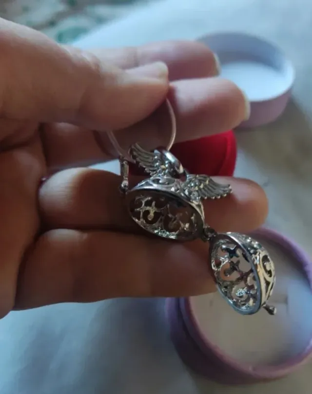 Conjunto 4 Piezas: Colgante, Anillo, Pendientes..