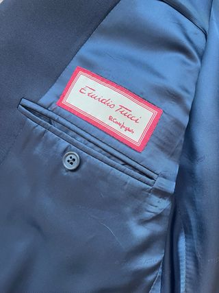 Traje Emidio Tucci Azul Marino
