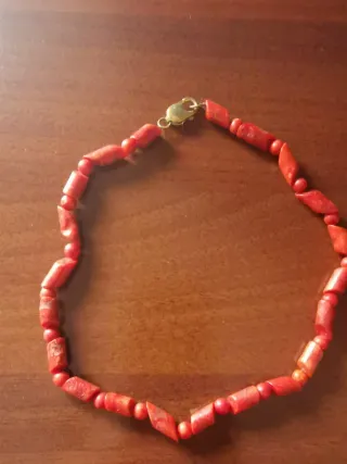 Collar Cuentas de Coral