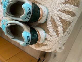 Zapatillas Beige y Verde