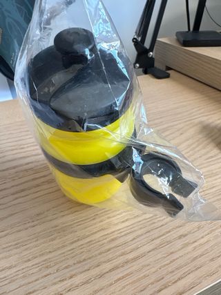 Bidón/portabidón bici infantil libre de BPA, 33cl