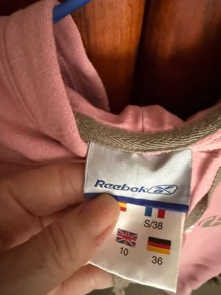 Sudadera Reebok Rosa