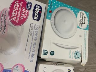 Discos de lactancia y sacaleches eléctrico