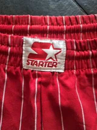 Pantaloncini Starter Philadelphia 76ers Rossi