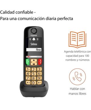 Gigaset E275 Duo - 2 Teléfonos DECT Inalámbricos