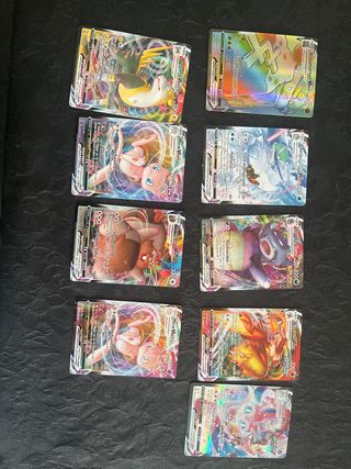 Cartas Pokémon VMAX y V