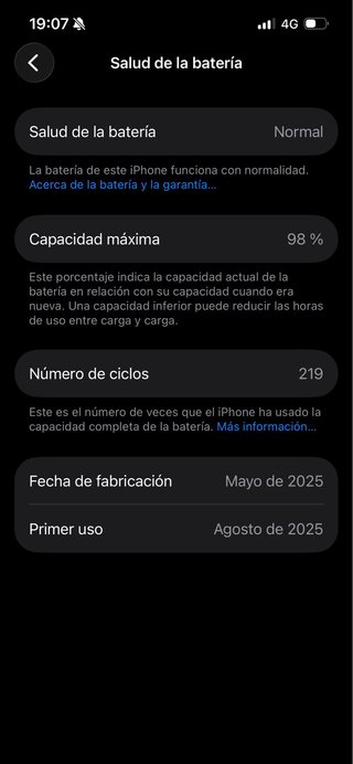 iPhone 16E Negro/Gris