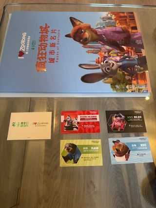 Kit Disney Shanghai Pase Anual Zootopia