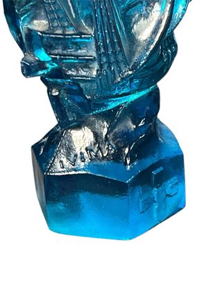 Escultura de Caravela em vidro - IVIMA