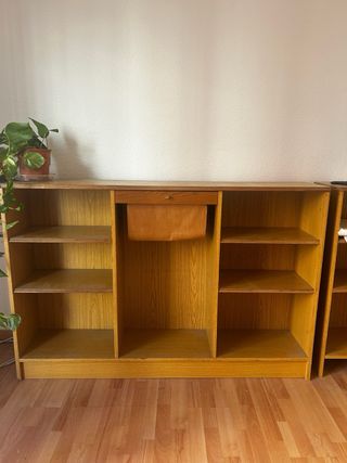 Biblioteca de madera x2