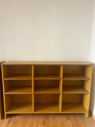 Biblioteca de madera x2