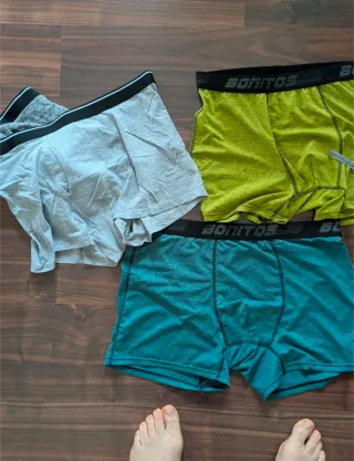 Lote Boxers de microfibra Bonitos (7 unidades)