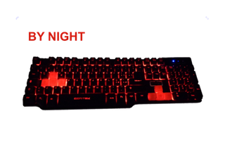 Tastiera Gaming Cortek GK1 Retroilluminata