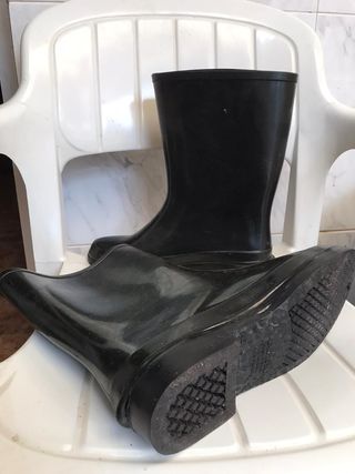 Stivali da acqua per bambini neri taglia 42