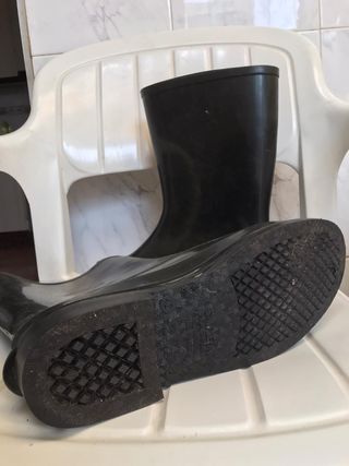 Stivali da acqua per bambini neri taglia 42