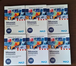 Llibres Mossos d'Esquadra
