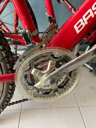 Bicicletas BTT Roja y Negra