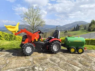 Tractor Rolly Toys X-Trac Premium + ciesterna