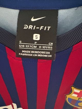 Camiseta Fútbol FC Barcelona 2018 original.