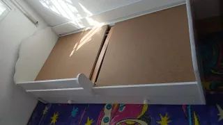 Cama infantil Kobi con nido y colchón