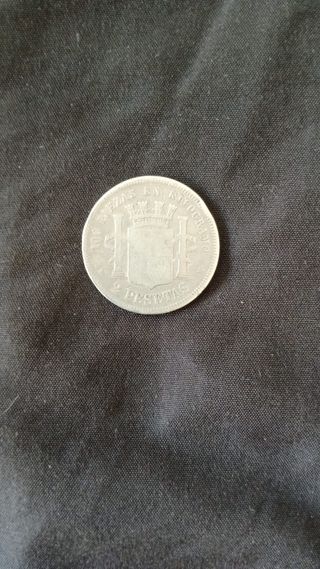 Lote 4 Monedas: Plata 1994 y 3 Antiguas