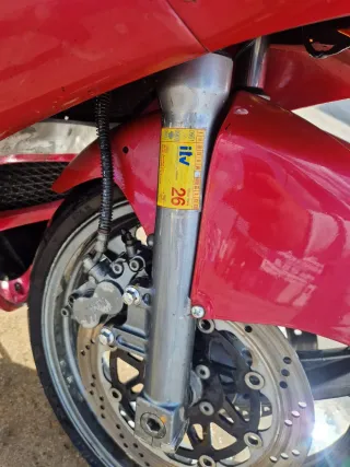 Kawasaki ZZR 600 Roja y Dorada