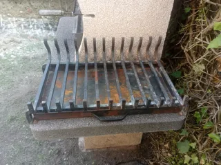 Parrilla Barbacoa Hierro con Bandeja 60x33.