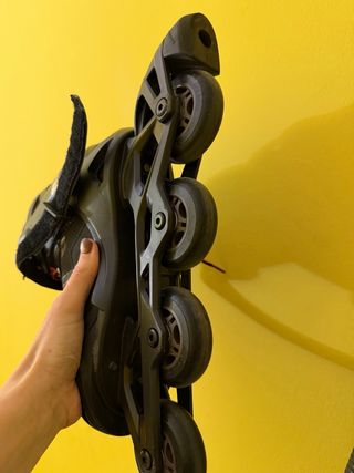 Patines en línea Oxelo negros, talla 35-38