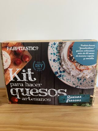 Kit para hacer quesos artesanos Farmtastico