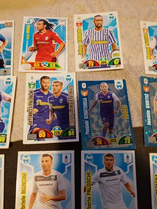 Lotto 15 carte Spal Adrenalyn Panini
